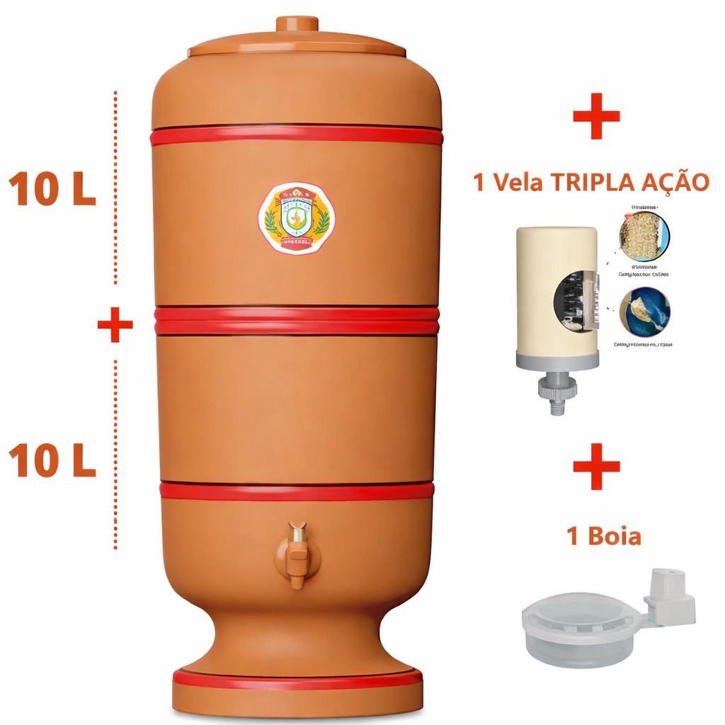 Filtro de Barro Sao Pedro 20 litros